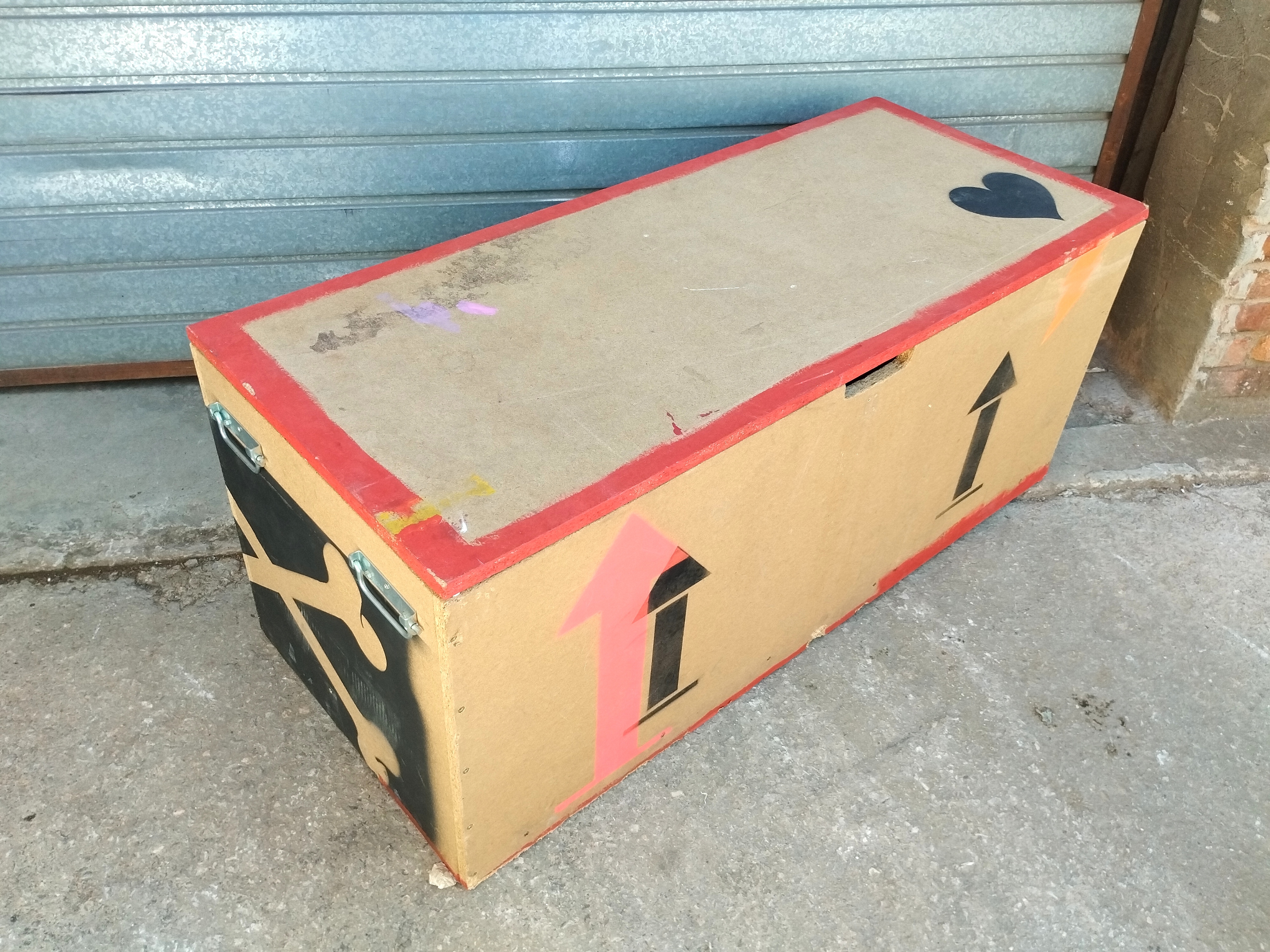 baul madera aglomerado 50x120x50 1u